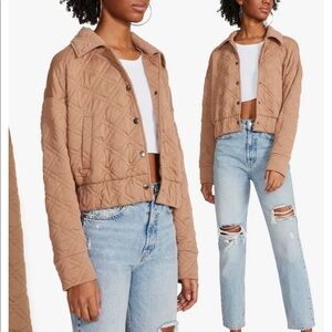 BB DAKOTA BY STEVE MADDEN Quilted Knit Jacket